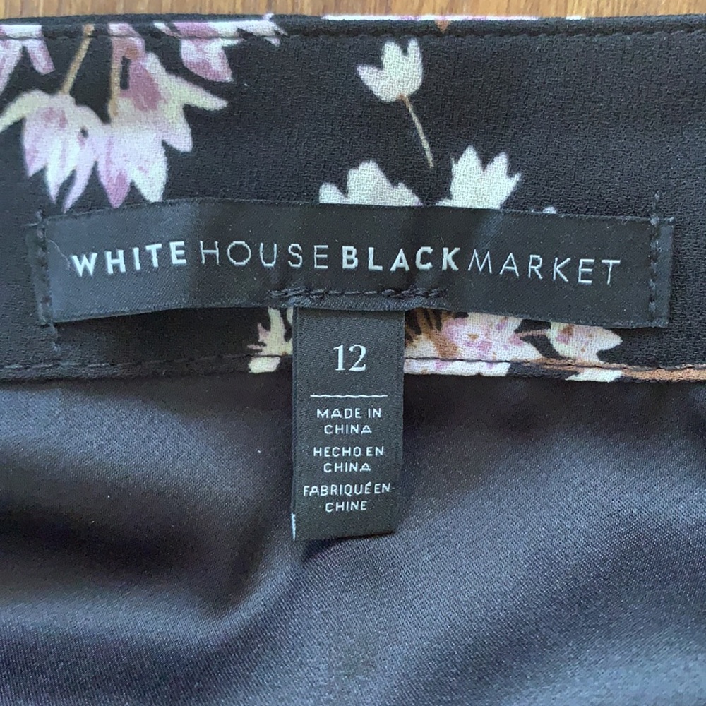 WHBM Mixed Print Skirt - Picture 6 of 7